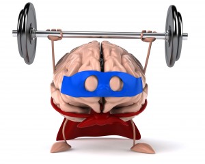 super-brain-with-cape-weightlifting-to-improve-brain-fitness